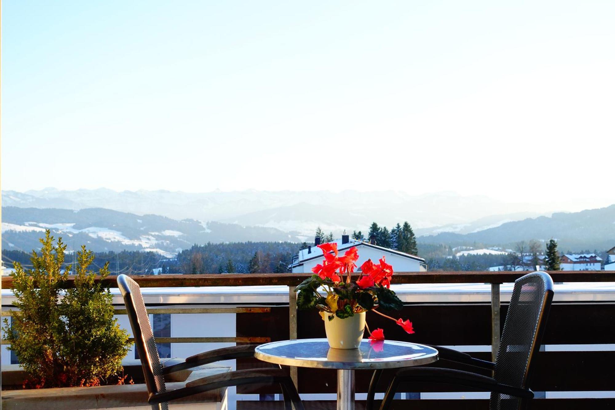 Relax-Red Mit Pool Und Sauna Scheidegg Zewnętrze zdjęcie